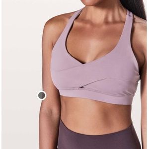 Lululemon Energy Bra *SE Wrap - Dusty Mauve